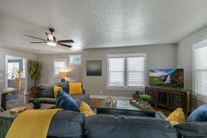 Image of WOW! Updated Downtown Bentonville Charmer w\/ HOT TUB, Secure Bike Storage