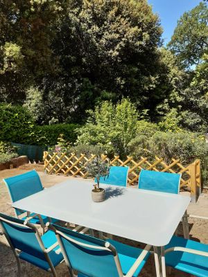 Image of Charming Provencal house in field of secure standing with swimming pool