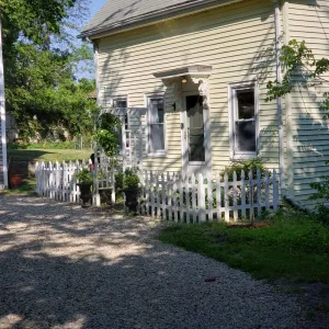 Image of Private garden setting in the heart of Historic downtown Plymouth