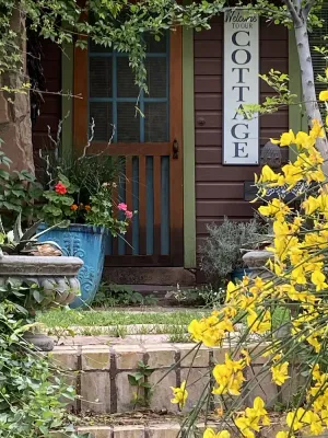 Image of The historic Rose Cottage in Springdale, Utah