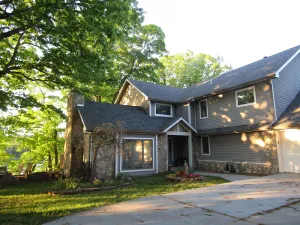 Image of Beautiful waterfront house with dock for family fun near Ha Ha Tonka State park