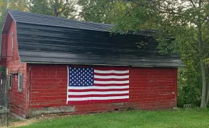 Image of Relax by the river in this 4 bedroom house with firepit- spot our river eagle!