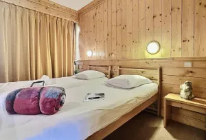 Image of 50m from ski slopes, 3rd floor, view mountain, balcony, ski locker, 70m², Tignes