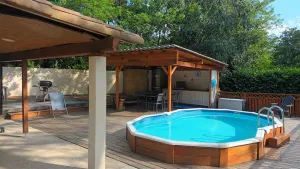 Image of Pleasant house in southern Ardèche with swimming pool