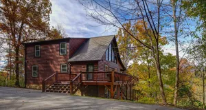 Image of Grand Mountain Views Cabin - Hot Tub, Fire Pit, Casino!