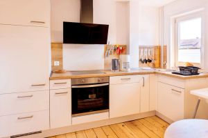 Image of Modern apartment in a half-timbered house in the city center