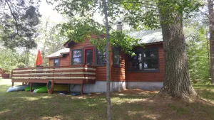 Image of Lakeside cabin retreat; perfect getaway for winter sports, four seasons of fun