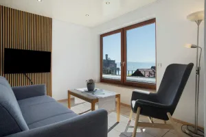 Image of Comfortable Apartment “OG1” in “Heinemann Guest House” Directly on Lake Constance