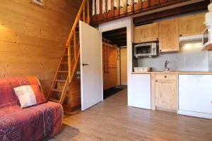 Image of 220m from resort center, 5th floor, balcony, tv, ski locker, 28m², Alpe d'Huez
