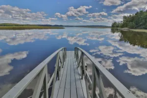 Image of Luxe Bayfront Cabin w\/ Stunning Views & Shared Dock- Ideal for Hunting & Fishing