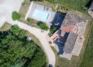 Image of CHARMING AIR-CONDITIONED STONE RESIDENCE WITH HEATED SWIMMING POOL
