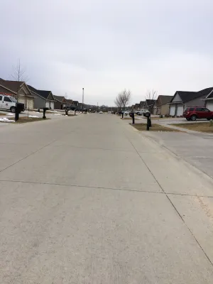 Image of Brand new home and new streets for travelers