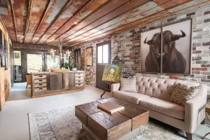 Image of Fairytale: Hot Tub & Trout Stream & Petting Zoo?