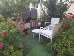 Image of Attractive F2 souplex apartment with free PARKING, small garden and terrace