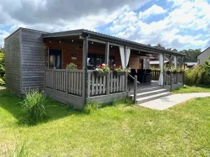 Image of Great vacation home Rybak with box spring beds and large covered terrace