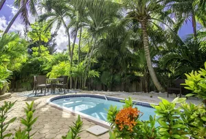 Image of The Garden Villa 1bed\/1bath with private pool & large backyard