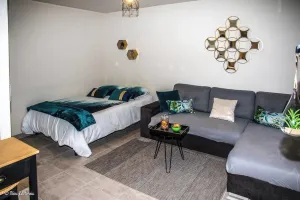 Image of Studio confortable à Abondant, 30 m² avec jardin équipé