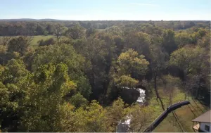 Image of Peaceful creek-front cabin in the Ozark foothills, near historic Cherokee sites