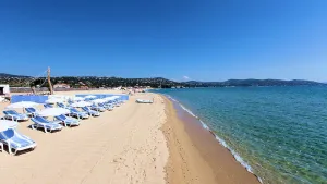 Image of Sainte Maxime: French Riviera, apartment *** with garden beside beach