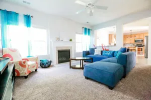 Image of Charlotte Sanctuary Comfortable and Convenient, Fenced, Sleeps 11