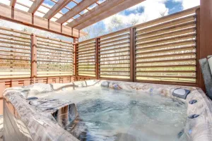 Image of Birdsong Retreat Hot Tub Grill Fire Pit