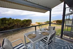Image of Absolute Beach Front upstairs 2 bedroom unit Sandy Feet 2