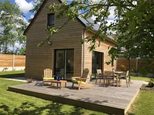 Image of CHARMING HOUSE WOOD FRAMEWORK IN SEASIDE