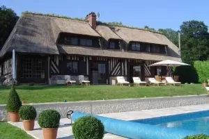 Image of Superb Villa with pool, near Deauville former cider mill