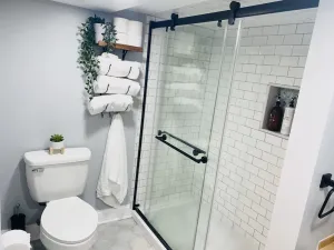 Image of Stylish & Spacious Princeton Basement Apt with King Bed, Private Entrance