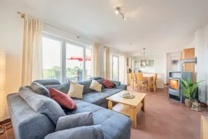 Image of Great vacation apartment on the North Sea dyke with fantastic roof terrace & wood-burning stove