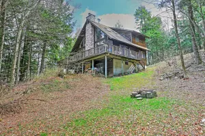 Image of Stamford Lakefront Home w\/ Dock & Wraparound Deck!