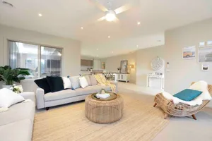 Image of Hop, Skip, Beach - Family friendly with gas log fire and walk to beach - 4pm check out on Sundays*