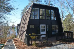 Image of Vintage Waterfront A Frame- Hideaway On The Bay