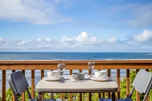 Image of Enjoy Sweeping Beach Views from the Huge Deck on this Oceanfront home!