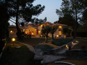 Image of Beaches, golf and village located studio with terrace in a private estate.