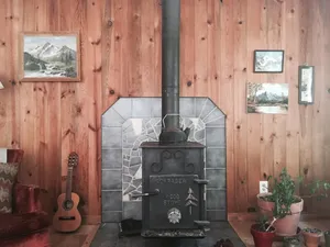Image of Hear the River from Cozy Mt Hood Cabin W\/ Woodstove & Dogs Ok!