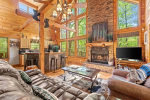 Image of Secluded Cabin | Sauna | Hot Tub | Pet Friendly | Game Room | Wrap Around Deck