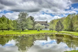 Image of Pet-Friendly ‘Pond View Loft' w\/ Private Pool!