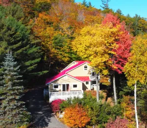 Image of Cotton Lake Cabin - Breathtaking Views of Squam Lake and Mountain Range