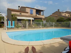 Image of VILLA + POOL + GARDEN WITH TREES