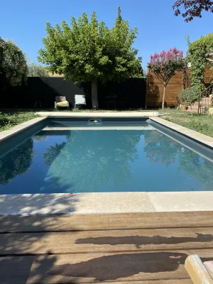 Image of Gîte Lou Sabaï au pied des dentelles de Montmirail, piscine partagée