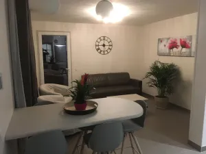 Image of House downtown, calm, warm, with small private garden.