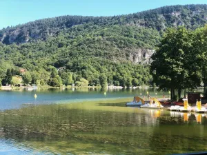 Image of Atypical chalet, calm nature and river