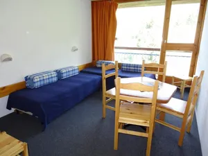 Image of 100m from resort center, 4th floor, view mountain, tv, 30m², Les Arcs