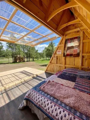 Image of NEW! Glamping A-Frames, Stargazer 3 at Dakota Dream