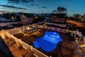 Image of PPB Resort style getaway-Two Blocks to the beach w\/in ground heated s\/water pool