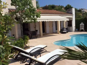 Image of Villa * air conditioned * PRIVATE SWIMMING POOL Domaine LUXE with tennis, 5 min from beaches