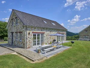 Image of Ardennes group house with fireplace and garden