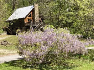 Image of River Front property in the New River Gorge National Park on the New River