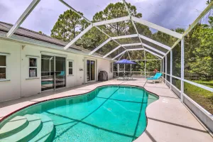 Image of Sebastian Home w\/ Lanai & BBQ ~ 7 Mi to Beach